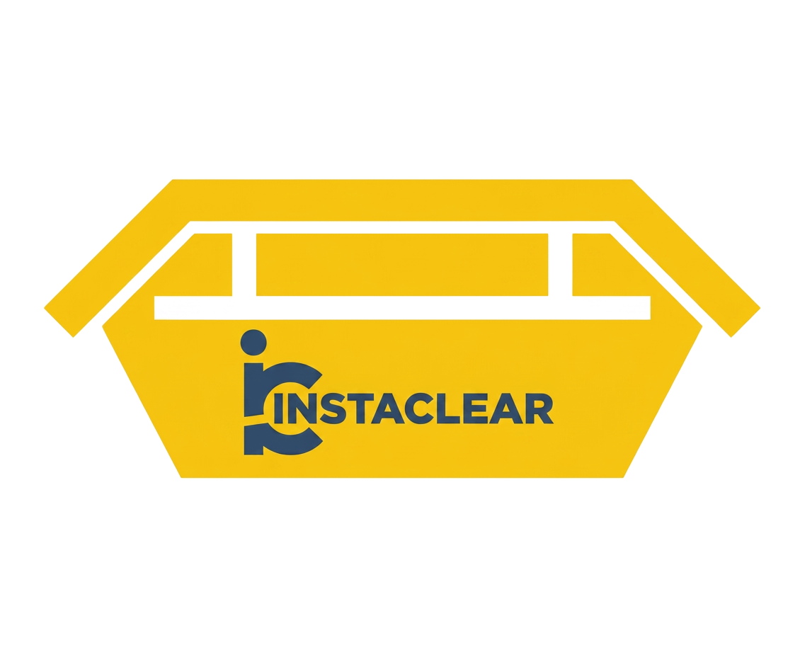 Instaclear UK branded skip graphic
